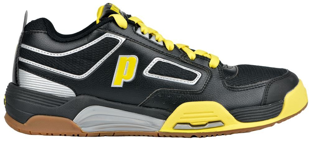 PRINCE NFS Assault Squash Shoes (Black / Yellow)